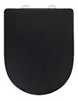 WENKO - Abattant Exclusive 3-V&B O.novo noir mat - vignette