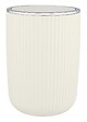WENKO - Poubelle Agropoli 5,5L - Plastique mat - Blanc crème - vignette