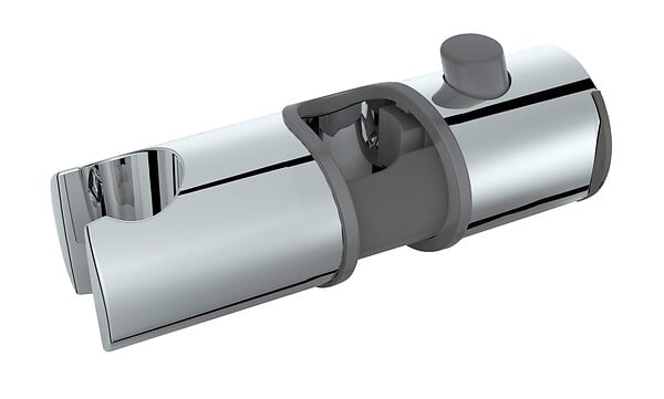 WENKO - Curseur de douche - Plastique - Libertà - Chromé - large