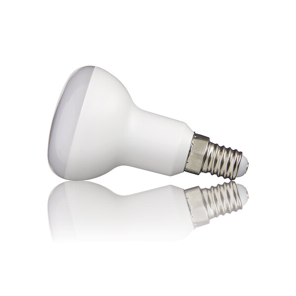 XANLITE - Ampoule SMD LED spot R50, culot E14, puissance 5,6W, équivalent 40W, flux 470 lm, lumière blanc neutre 4000 K, réflecteur, éclairage ciblé et d’appoint, usage intérieur - large