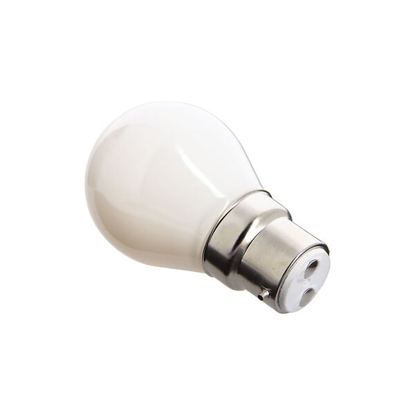 XANLITE - Lot de 2 ampoules Filament LED opaques, culot B22, forme P45, puissance équivalente 60W, flux 806 lm, lumière blanc chaud 2700 K - large