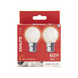 XANLITE - Lot de 2 ampoules filament LED P45, culot E14, puissance équivalente 60W, flux 806 lm, lumière blanc neutre 4000 K - vignette