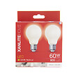 XANLITE - Ampoules LED filament A60 lot 2 - Culot B22 - 7W 4000K - vignette