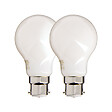 XANLITE - Ampoules LED filament A60 lot 2 - Culot B22 - 7W 4000K - vignette