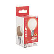 XANLITE - Ampoule Filament LED opaque dimmable, culot E14, forme P45, puissance équivalente 40W, flux 470 lm, lumière blanc neutre 4000 K - vignette