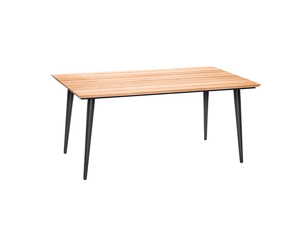 JARDILINE - Table de jardin rectangulaire en bois teck Comores - 4 places - Jardiline - large
