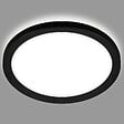 BRILONER - Panneau LED ultra plat - noir - 1xLED-12W - vignette