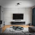 BRILONER - Plafonnier LED -  noir -  2x LED-11W - vignette