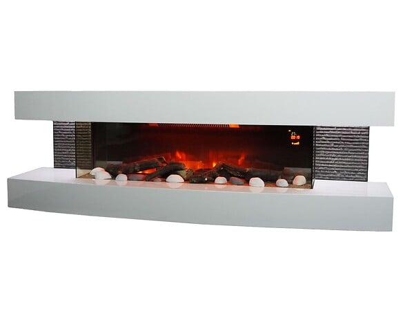 CHEMIN ARTE - Cheminée Électrique Décorative Design Lounge 3xl - large