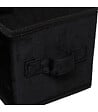 5 FIVE SIMPLY SMART - Boîte de rangement en Velours Noir 15 x 31 x 15 cm - vignette