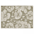 OVIALA - Tapis d'extérieur en polypropylène 120 x 170 cm taupe - Poppy - vignette