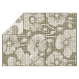 OVIALA - Tapis d'extérieur en polypropylène 120 x 170 cm taupe - Poppy - vignette