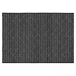 OVIALA - Tapis d'extérieur en polypropylène 120 x 170 cm noir - Dioma - vignette
