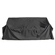OVIALA - Housse de canapé extérieur 3 personnes polyester noire - Cov'Up - vignette