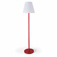 OVIALA - Lampadaire en acier rouge - Bell - vignette