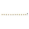 LUMISKY - Guirlande solaire bambou CHILL HYBRID 10 ampoules 3.8M - vignette