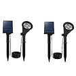 LUMISKY - 2 Spots solaires projecteurs SPIKY AWAY 200LM - vignette