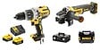 DEWALT - Pack 2 outils 18V (DCD996 - DCG405) + 2 batteries 5Ah + chargeur + coffret TSTAK - DEWALT - DCK2090P2T - vignette