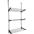 FRANDIS - Séchoir de porte pliable acier 3 niveaux 6.5m - vignette