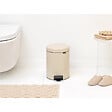 BRABANTIA - NewIcon Poubelle à Pédale, 5L - Soft Beige - vignette