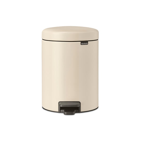 BRABANTIA - NewIcon Poubelle à Pédale, 5L - Soft Beige - large