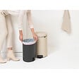 BRABANTIA - NewIcon Poubelle à Pédale, 20L - Soft Beige - vignette