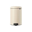 BRABANTIA - NewIcon Poubelle à Pédale, 20L - Soft Beige - vignette