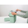 BRABANTIA - Poubelle Sort & Go, 12L - Jade Green - vignette