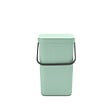 BRABANTIA - Poubelle Sort & Go, 25L - Jade Green - vignette