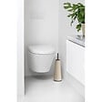BRABANTIA - Brosse de toilettes avec support - Acier - Soft Beige - vignette