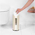 BRABANTIA - Distributeur de papier acier ReNew Soft Beige 3 rouleaux - vignette