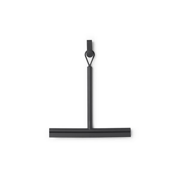 BRABANTIA - Raclette de douche silicone ReNew - Dark Grey - Double usage - large