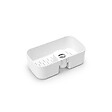 BRABANTIA - Serviteur de douche plastique ReNew Blanc 2 kg - vignette