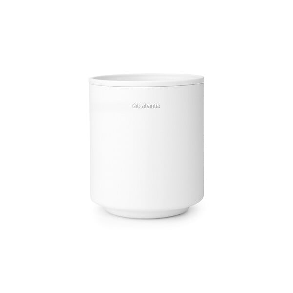 BRABANTIA - Porte-brosse à dents - Acier - Blanc Mineral Fresh - large