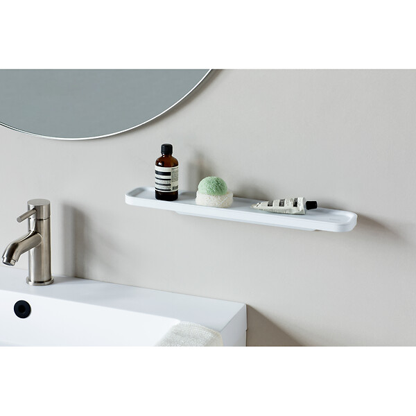 BRABANTIA - Etagère de salle de bains MindSet Mineral Fresh White 2 kg - large