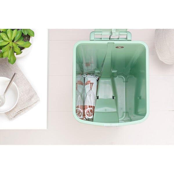 BRABANTIA - Poubelle à pédale StepUp, 40 L - Jade Green - large