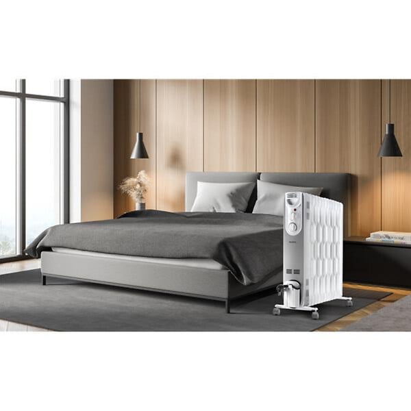 SUPRA - Radiateur bain d'huile ORSO 2500 - blanc - 2500W - large