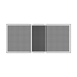 MOUSTIKIT - Moustiquaire cadre extensible en aluminium - 70-130x50cm - vignette