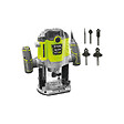 RYOBI - Pack RYOBI Défonceuse électrique RRT1600-K - 1600W - 254mm - Coffret 5 fraises panachées - RAKRBS5 - vignette