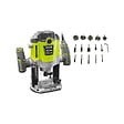 RYOBI - Pack RYOBI Défonceuse électrique RRT1600-K - 1600W - 254mm - Coffret 15 fraises panachées - RAKRBS15 - vignette
