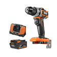 AEG - Pack AEG 18V - Perceuse percussion Brushless Subcompact - Batterie 4.0 Ah - Chargeur - vignette