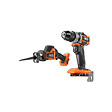 AEG - Pack AEG Perceuse à  percussion - Scie sabre - 18 V - Subcompact - Brushless - vignette