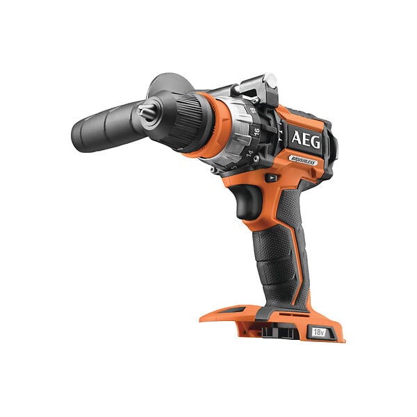 AEG - Pack AEG 18V - Perceuse percussion Brushless 75 Nm - Batterie 4.0 Ah - Chargeur - Caisse de rangement - large