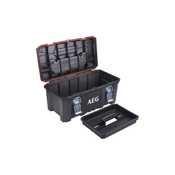 AEG - Pack AEG 18V - Perceuse percussion Brushless 75 Nm - Batterie 4.0 Ah - Chargeur - Caisse de rangement - large