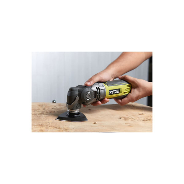 RYOBI - Pack RYOBI Outil multifonctions RMT300-SA - 300W - sac de transport - kit spécial bois 15 pièces - RAK15MT - large