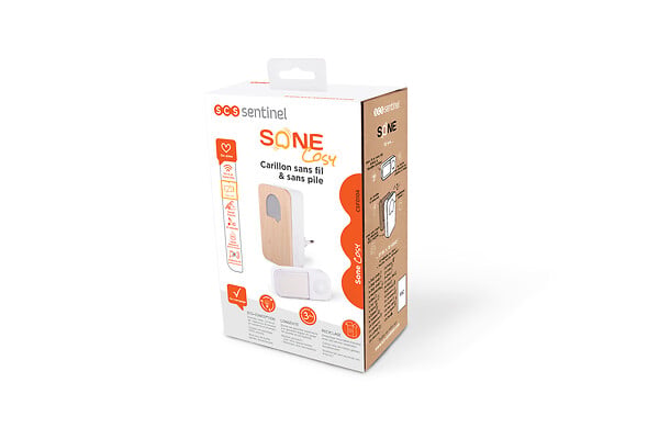 SCS SENTINEL - Carillon sans fil & sans pile SONE COSY - large