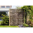 EASY CLOTURE - Panneau bois en noisetier tressé H 1m80 x L 1m50 - vignette