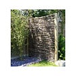 EASY CLOTURE - Panneau bois en noisetier tressé H 1m20 x L 1m50 - vignette