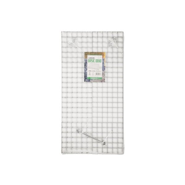 EASY CLOTURE - Gabion acier galvanisé L120 x H60 x Pr.30 cm tirants et crampons inclus - large