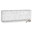 EASY CLOTURE - Gabion acier galvanisé L180 x H60 x Pr.30 cm tirants et crampons inclus - vignette